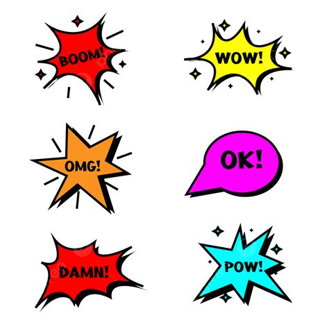 Comic Burst Clipart Hd Png Comic Burst Text Collection Comic Burst