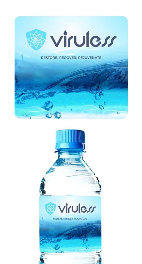 Water Bottle Label Design Water Bottle Label Design Bottle Label Design Label Design