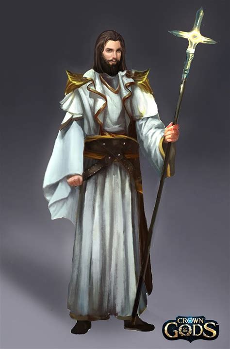 Male Priest Layered By Jackiefelixart On Deviantart Priest King