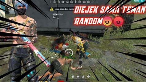 Main Rangked Squad Random Ketemu Teman Sombong Auto Booyah Garena