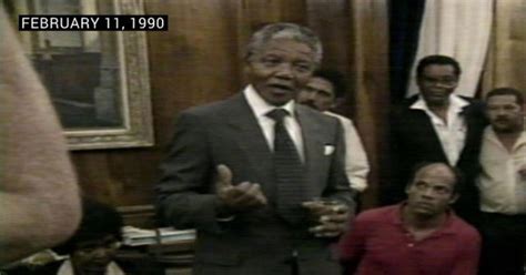 This Day In History Nelson Mandela Is Released From Jail Cbs News