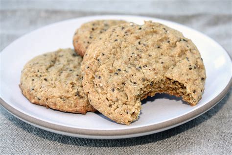 Almond Butter And Chia Seed Cookies Recipe Food And Drink Rip And Tan