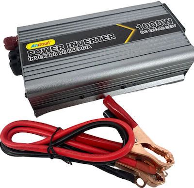 Andowl Q N7002 Inverter Αυτοκινήτου Τροποποιημένου Ημιτόνου 1000W για