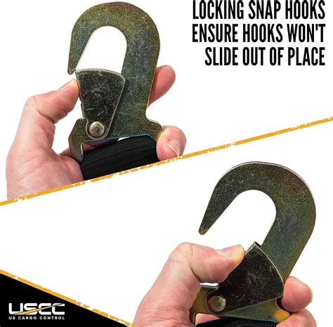 Buy Us Cargo Control Ratchet Strap With Snap Hook 2 Inch Wide X 27