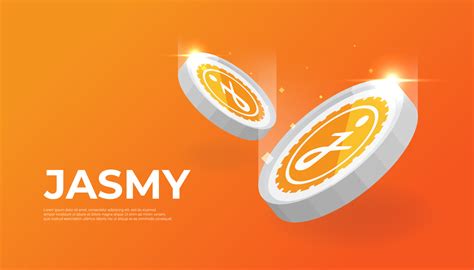 Jasmy Coin Cryptocurrency Concept Banner Vector Art At Vecteezy