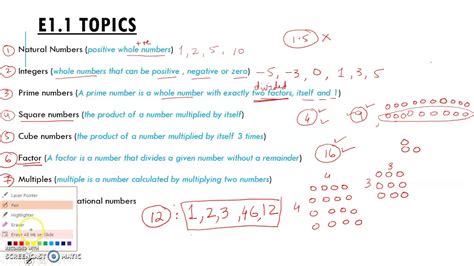 Igcse Maths 0580 E1 1 Numbers Part 2 Youtube