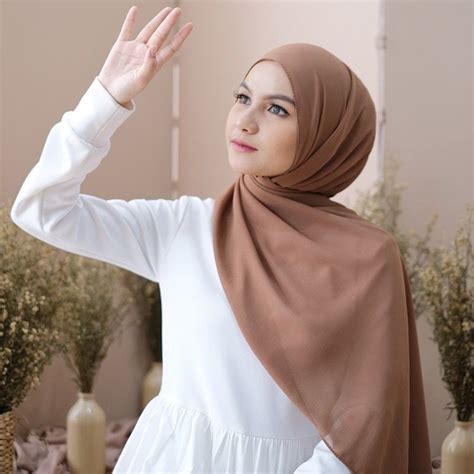 Jual Pasmina Ceruty Babydoll Jilbab Pashmina Ceruty Baby Doll Shopee