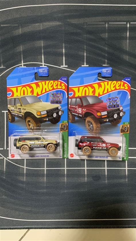 Hot Wheels Toyota Land Cruiser Lot Hobbies Toys Toys Games On Carousell