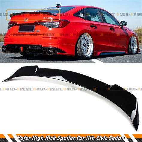 Honda Civic Th Gen Sedan Trunk Spoiler V By Yofer