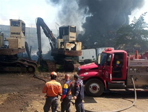 reportan incendio en sidetur de la yaguara video ndv