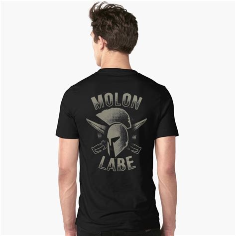 "Molon Labe T-shirt" T-shirt by Karon2345 | Redbubble