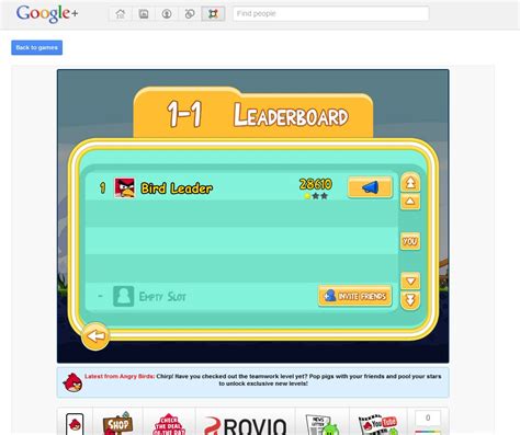 Ultimate Guide To Angry Birds On Google Plus Angrybirdsnest