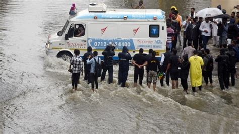 Nagpur Several Areas Flooded After Heavy Rain Rescue Operations