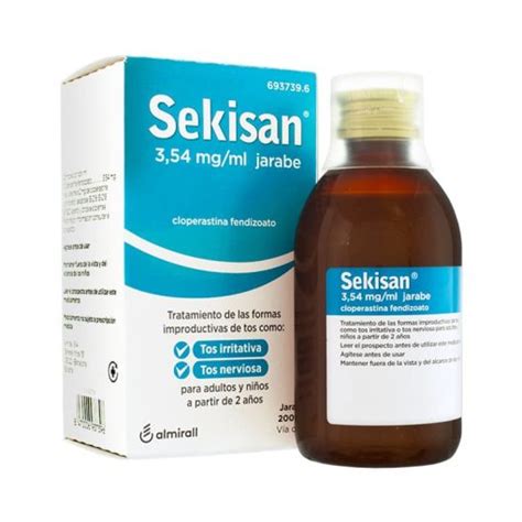 Sekisan Jarabe 3 54 Mg Ml 200 Ml Mejor Precio Comprar