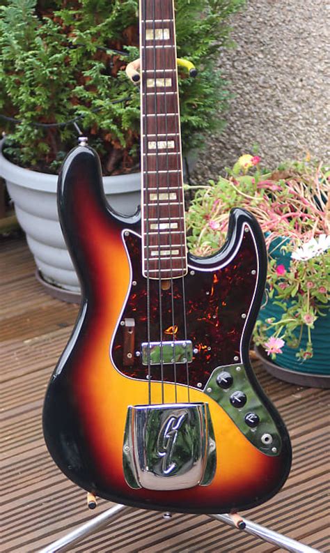 Galant Made In Japan J Bass 70 S Sunburst Reverb