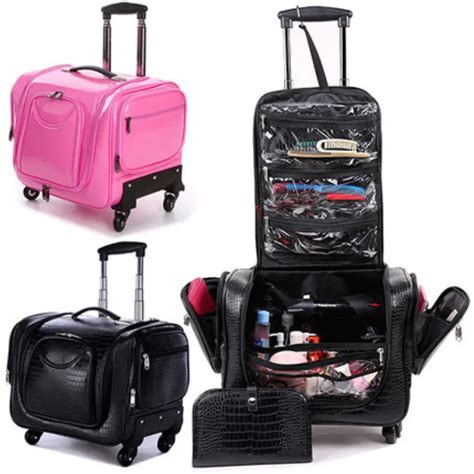 Professional Trolley Cosmetic Casemakeup Luggage Baguniversal Wheel