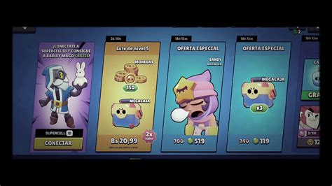 Apertura De Cajas En Brawl Stars Nuevo Brawler Youtube