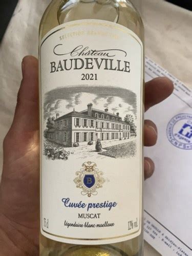 Château Baudeville Cuvée Prestige Muscat Vivino US