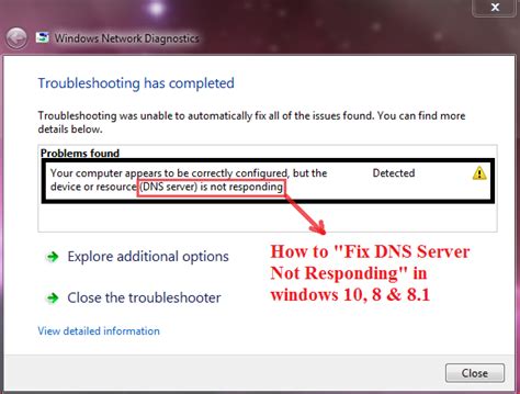 How To Fix Dns Server Not Responding In Windows 10 HOW TO FIX DNS