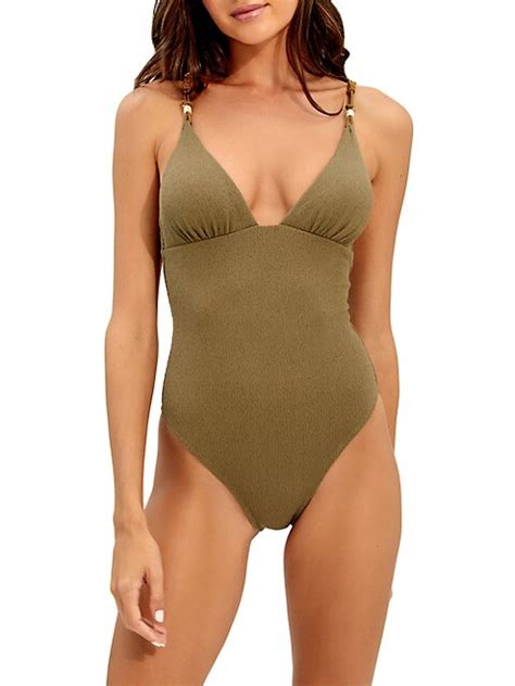 Shop Vix By Paula Hermanny Firenze Claire One Piece Swimsuit Saks