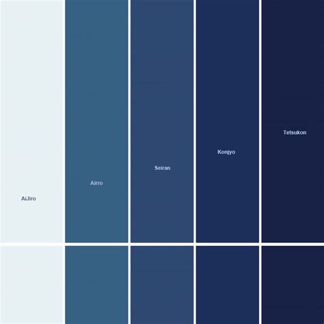 COLOR TRENDS 2021 Japanese INDIGO Blue in interiros and design | Blue ...