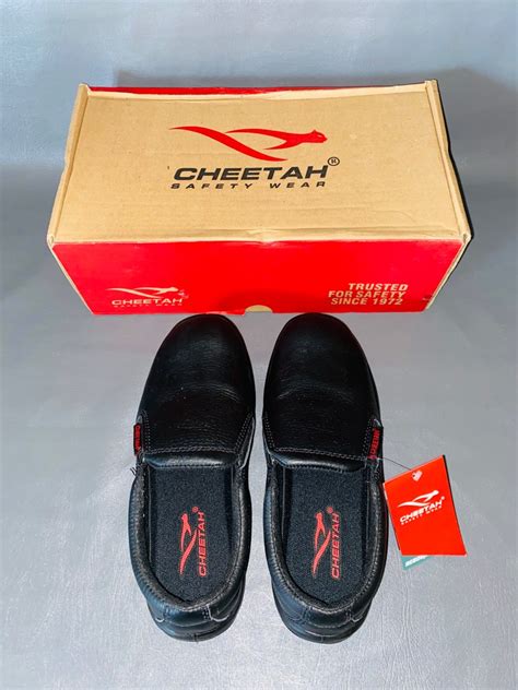 Sepatu Kerja Safety Cheetah 7001H ORIGINAL Size 6 Fesyen Pria Sepatu