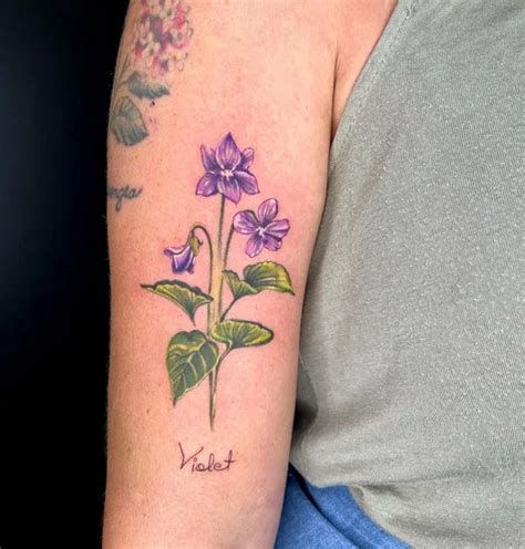 30 Amazing Violet Tattoo Designs To Get This Year