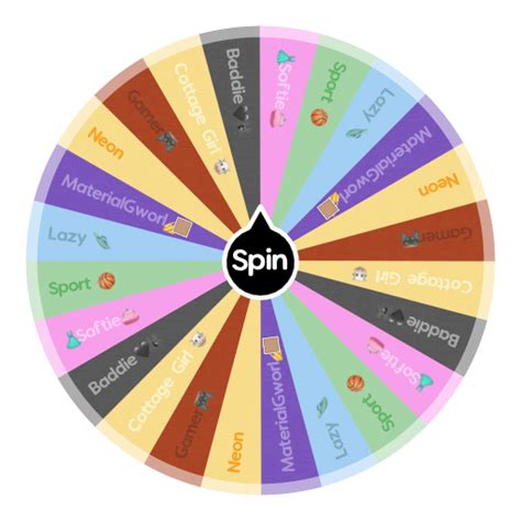 Ur Outfit Style Spin The Wheel App