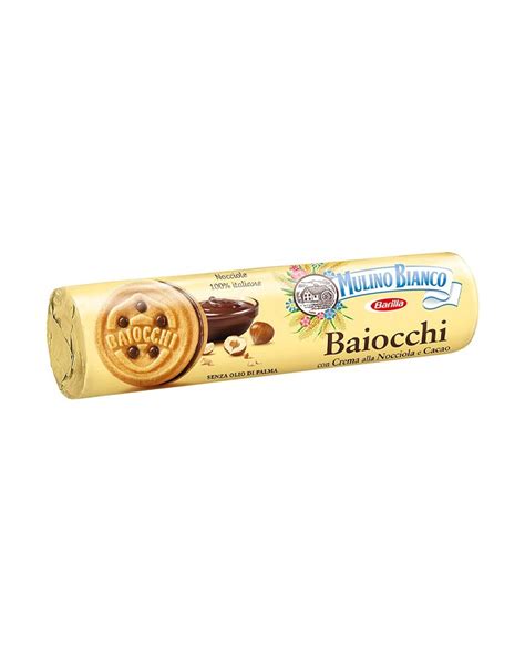 MULINO BIANCO BAIOCCHI AVEC NOISETTE TUBE GR 168