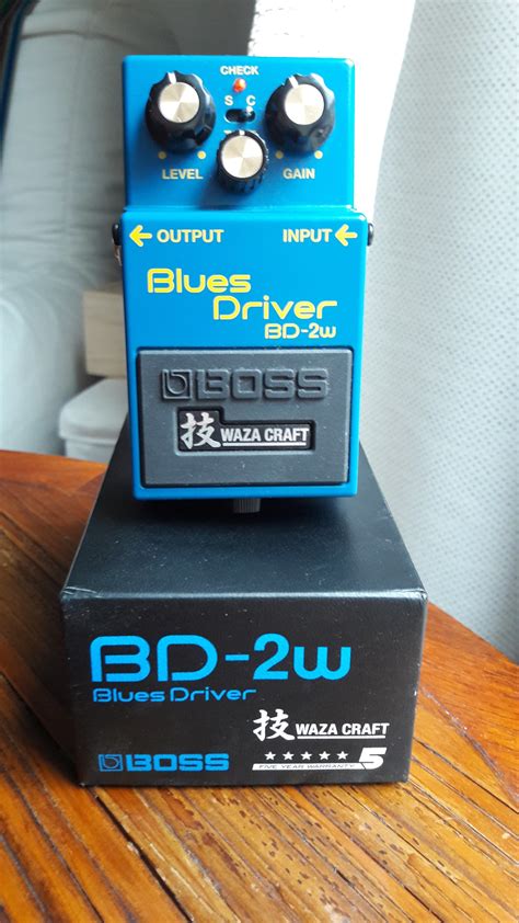 BD 2W BLUES DRIVER Boss BD 2W Blues Driver Audiofanzine