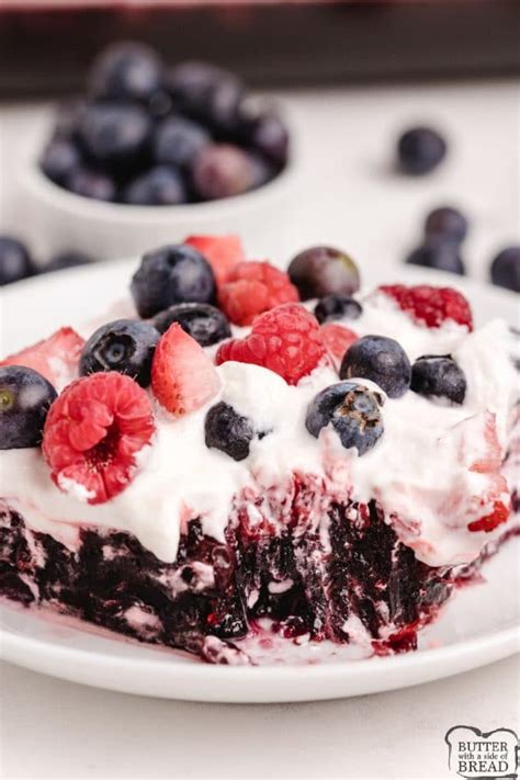 BLUEBERRY JELLO SALAD Butter With A Side Of Bread