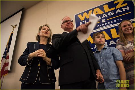 Is Kamala Harris Vp Pick Tim Walz Married Meet Gwen Walz His Wife Of