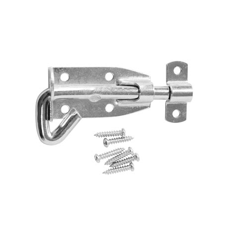 Padbolt Zinc Plated X Mm For Garden Gate Door Sliding Bolt Lock