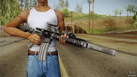 Mk Sas Rifle For Gta San Andreas