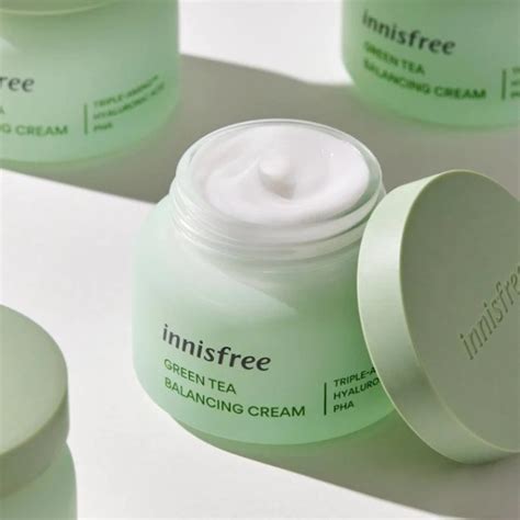 Kem Dưỡng Innisfree Green Tea Balancing Cream 50ml