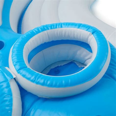 Intex Inflatable Splash N Chill Lounger And Bestway Hydroforce Floating Water Raft 2 Piece Qfc