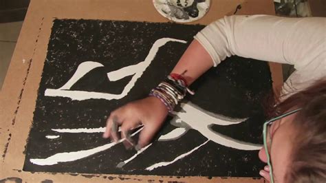 Time Lapse Nude Finger Painting 2 YouTube