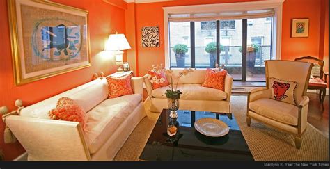 20 Orange And Cream Living Room Ideas Interiorzone