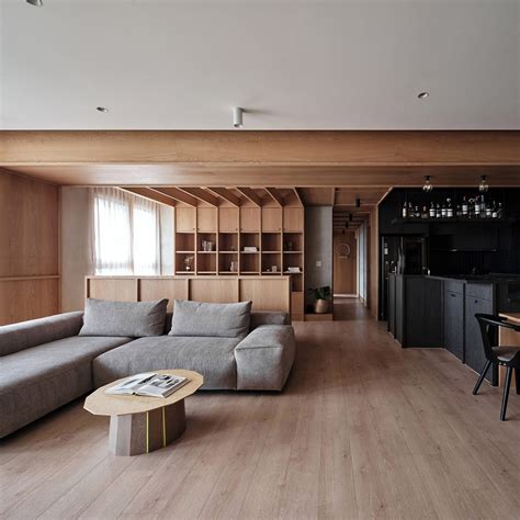 Shades Of Grey Decorate Sombre Luxury Apartment In Taiwan