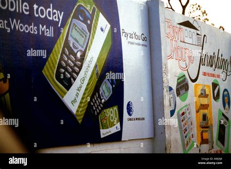 Mobile Advert Caribbean Hi Res Stock Photography And Images Alamy
