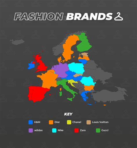 A new study reveals the most popular brands across the UK and Europe ...