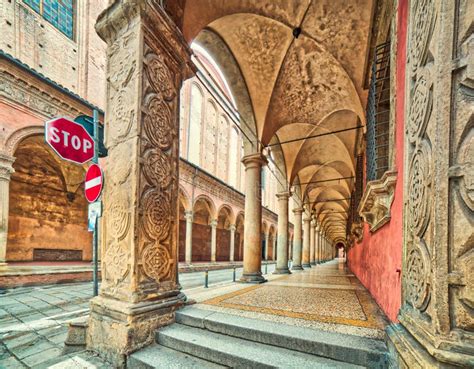 Vault Porticoes Of Bologna Stock Photo Image Of Antique