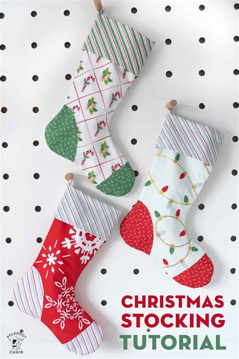 25 FREE Christmas Stocking Patterns To Sew Coral Co