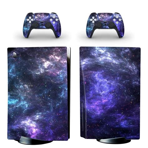 Blue Nebula Ps Skin Sticker Consoleskins Co