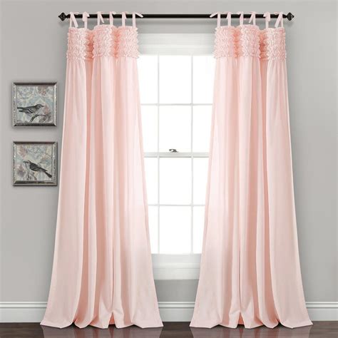 Lush Decor 2 Pack Lydia Ruffle Window Curtain In 2022 Ruffle Curtains Lush Decor Curtains