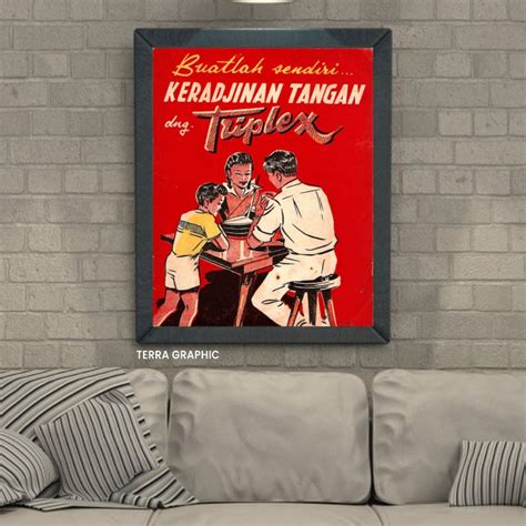 Jual Poster Aesthetic Wall Collage Poster Iklan Vintage Jadul