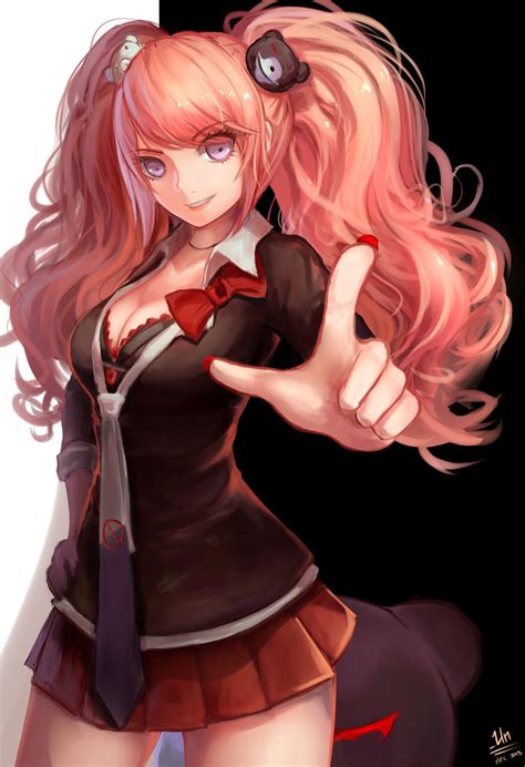 Junko Enoshima Enoshima Junko Danganronpa Dangan Ronpa красивые картинки Anime