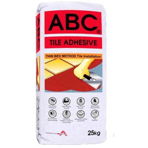 ABC Tile Adhesive 25kg Lazada PH