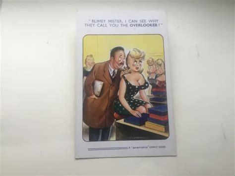 Classic Bamforth Postcard Saucy Comic Seaside Humour