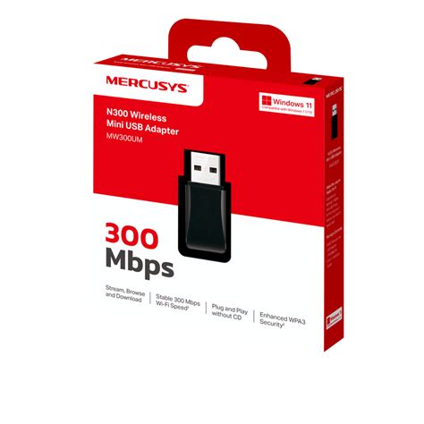 Mw300um N300 Wireless Mini Usb Adapter Welcome To Mercusys